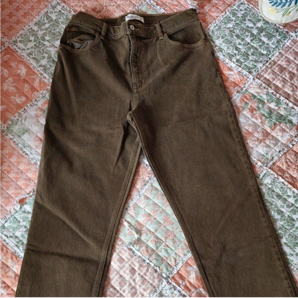 A&F 90s Straight Ultra High Rise Jeans